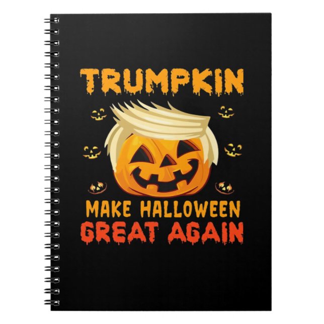Trumpkin - Make Halloween Great Again Classic Notebook (Front)
