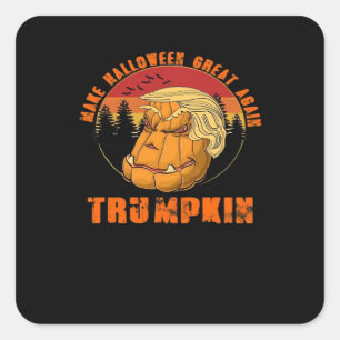 Trumpkin Make Halloween Great Again Classic – Paro Square Sticker