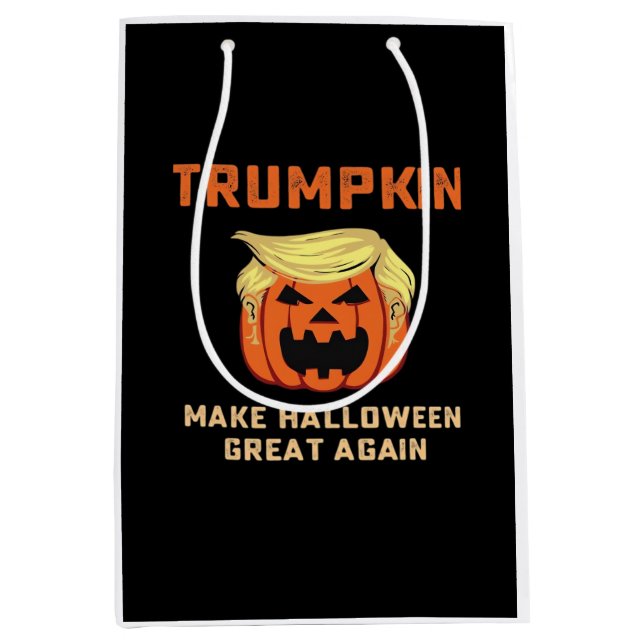 Trumpkin Make Halloween Great Again – Classic Pump Medium Gift Bag (Front)