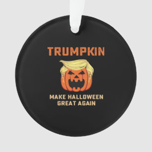 Trumpkin Make Halloween Great Again – Classic Pump Ornament
