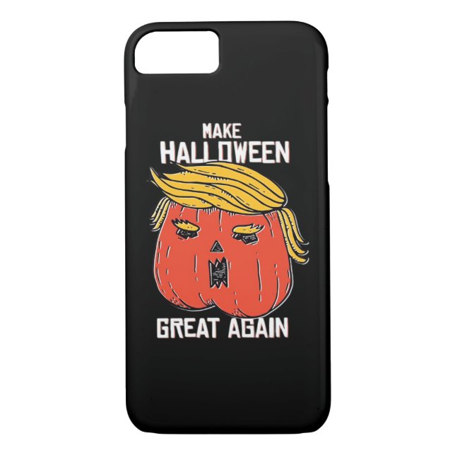 Trumpkin Make Halloween Great Again Classic – Retr Case-Mate iPhone Case (Back)
