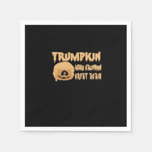 Trumpkin Make Halloween Great Again Classic – Skel Napkin