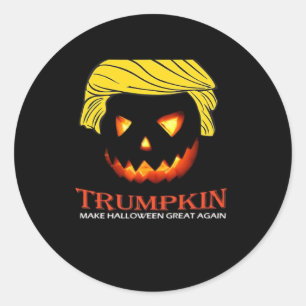 Trumpkin Make Halloween Great Again Classic – Slot Classic Round Sticker