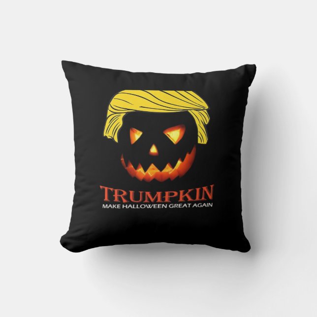 Trumpkin Make Halloween Great Again Classic – Slot Cushion (Front)