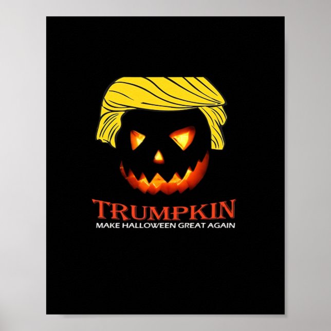 Trumpkin Make Halloween Great Again Classic – Slot Poster (Front)