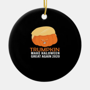 Trumpkin Make Halloween Great Again Classic – Spoo Ceramic Tree Decoration