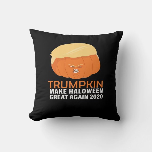 Trumpkin Make Halloween Great Again Classic – Spoo Cushion (Front)