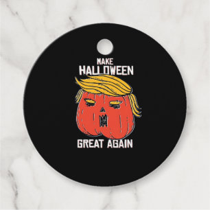 Trumpkin Make Halloween Great Again Classic – Spoo Favour Tags
