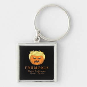 Trumpkin Make Halloween Great Again – Creepy Funny Key Ring