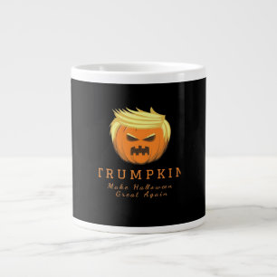 Trumpkin Make Halloween Great Again – Creepy Funny Large Coffee Mug
