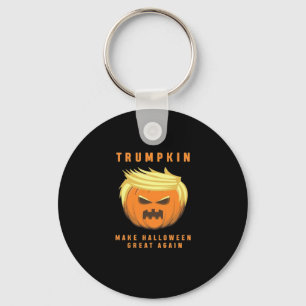 Trumpkin Make Halloween Great Again Fitted Key Ring