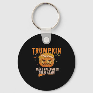 Trumpkin Make Halloween Great Again For Political, Key Ring