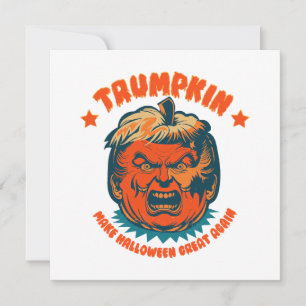 trumpkin make halloween great again funny 