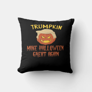 Trumpkin Make Halloween Great Again – Funny Costum Cushion