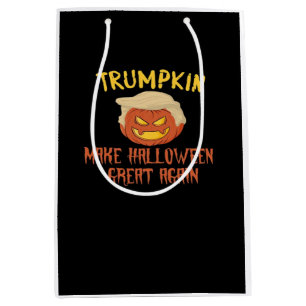 Trumpkin Make Halloween Great Again – Funny Costum Medium Gift Bag