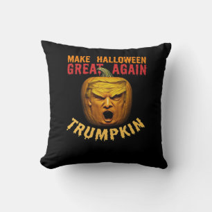 Trumpkin Make Halloween Great Again – Funny Donald Cushion
