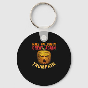 Trumpkin Make Halloween Great Again – Funny Donald Key Ring