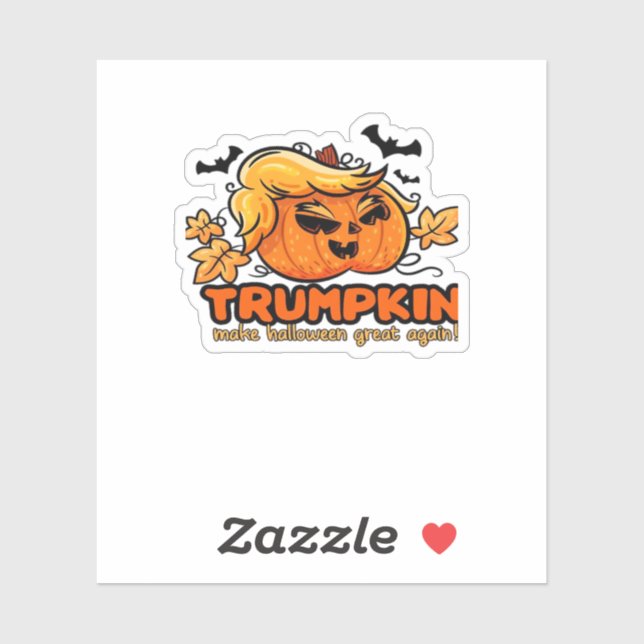 Trumpkin - Make Halloween Great Again! - Funny Hal (Sheet)
