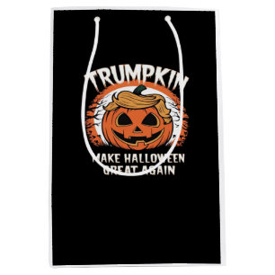 Trumpkin Make Halloween Great Again Funny Medium Gift Bag