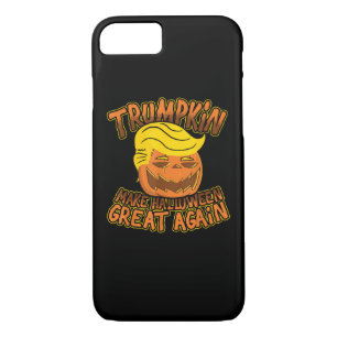 Trumpkin Make Halloween Great Again Funny Politics iPhone 8/7 Case
