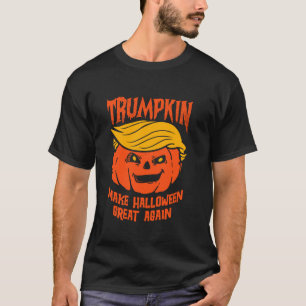 Trumpkin Make Halloween Great Again Funny Pumpkin  T-Shirt