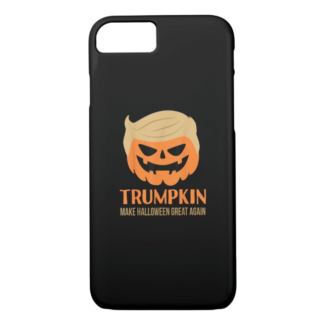 Trumpkin Make Halloween Great Again Funny Sarcasti Case-Mate iPhone Case (Back)