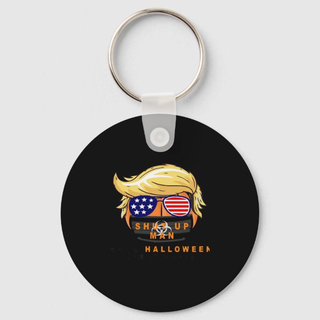 Trumpkin Make Halloween Great Again Gift Classic Key Ring (Front)