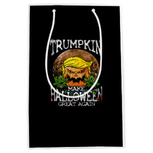 Trumpkin Make Halloween Great Again Gift Medium Gift Bag
