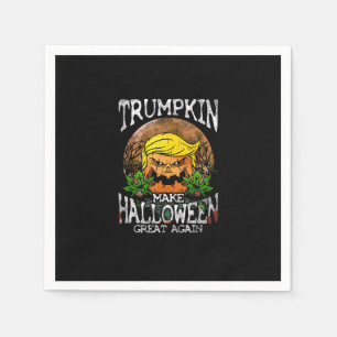 Trumpkin Make Halloween Great Again Gift Napkin