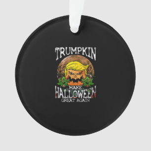 Trumpkin Make Halloween Great Again Gift Ornament