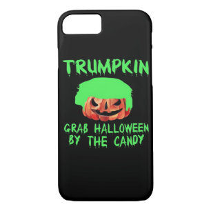 Trumpkin Make Halloween Great Again Grab Em' By Th iPhone 8/7 Case