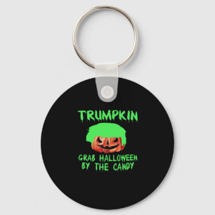 Trumpkin Make Halloween Great Again Grab Em' By Th Key Ring