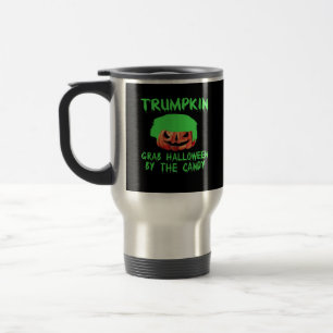 Trumpkin Make Halloween Great Again Grab Em' By Th Travel Mug