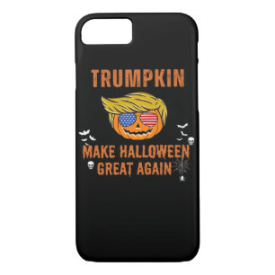 Trumpkin Make Halloween Great Again,  Halloween Pu iPhone 8/7 Case