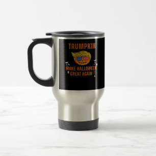 Trumpkin Make Halloween Great Again,  Halloween Pu Travel Mug