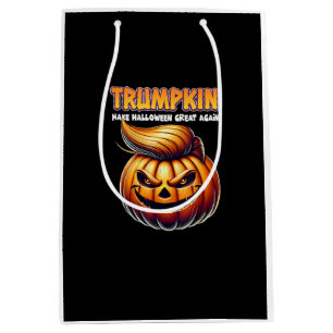 Trumpkin Make Halloween Great Again  Jack O Lanter Medium Gift Bag