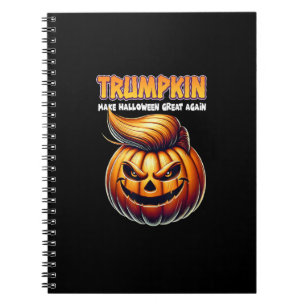 Trumpkin Make Halloween Great Again  Jack O Lanter Notebook