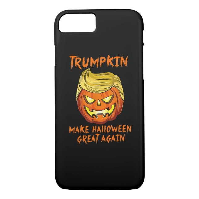 Trumpkin Make Halloween Great Again Jack O Lantern Case-Mate iPhone Case (Back)