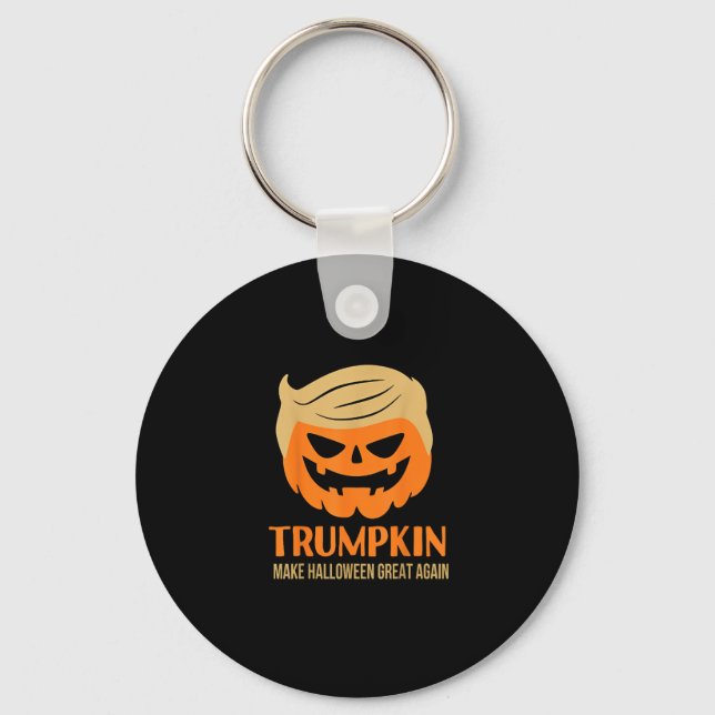 Trumpkin Make Halloween Great Again Key Ring (Front)