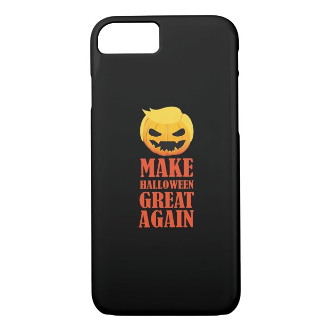 Trumpkin Make Halloween Great Again – MAGA Pumpkin Case-Mate iPhone Case (Back)