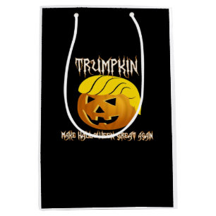 Trumpkin Make Halloween Great Again  Medium Gift Bag