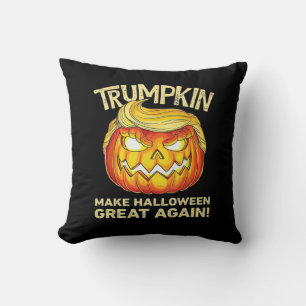 Trumpkin Make Halloween Great Again Men Funny Clas Cushion