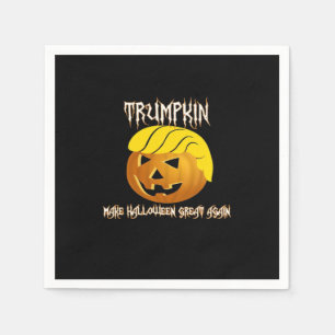 Trumpkin Make Halloween Great Again  Napkin