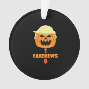 Trumpkin Make Halloween Great Again - News Classic Ornament