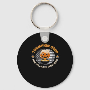 Trumpkin Make Halloween Great Again Pumpkin Soup F Key Ring