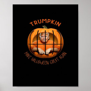 Trumpkin Make Halloween Great Again – Sloth Mask  Poster