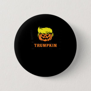 Trumpkin Make Halloween Great Again USA Flag Funny 6 Cm Round Badge