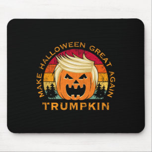 Trumpkin Make Halloween Great Again Vintage Mouse Mat