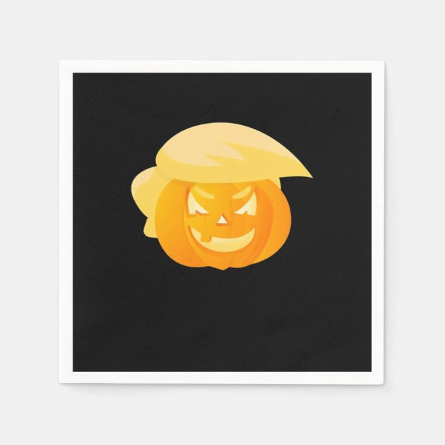 Trumpkin Make Halloween Great  Napkin (Front)