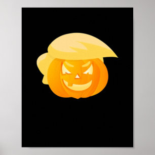 Trumpkin Make Halloween Great Poster